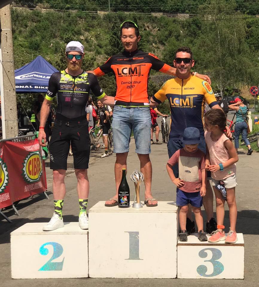 Podium Combi 2017 met winnaar Dirk Buellens Podium Combi 2017 met winnaar Dirk Buellens